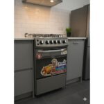 Icona 4 Burner Automatic Ignition Premium Gas Cooker With Grill - Glass Top - Image 3