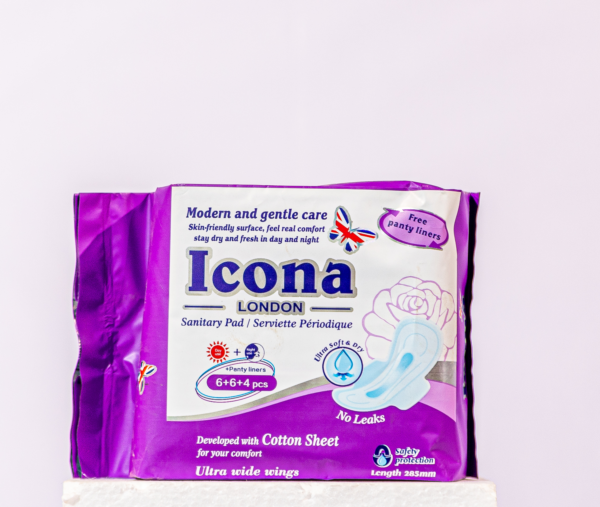 IMG_3842 Icona London Sanitary Pad — Purple Pack - Image 1